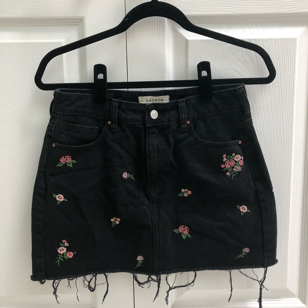 Pacsun denim skirt
